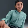Nike Pro Fleece Big Kids' (girls') Dri-fit Full-zip Hoodie In Green