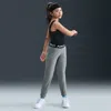 Nike Pro Fleece Big Kids' (girls') Dri-fit Jogger Pants In Gray