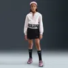 Nike Pro Fleece Big Kids' (girls') Dri-fit Shorts In Black