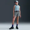 Nike Pro Fleece Big Kids' (girls') Dri-fit Shorts In Green