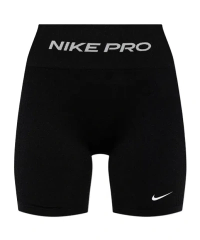 Nike Pro High-rise Performance Shorts In Black