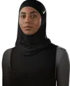 Nike Women's Victory Swim Hijab In Black,whit