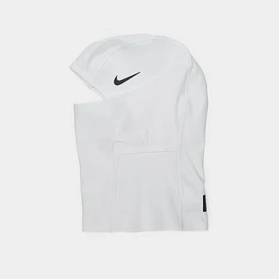 Nike Pro Hyperwarm Hood In White