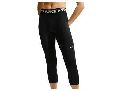 Nike Pro Mid-rise Crop Leggings In Multi