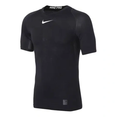 Nike Pro Quick Dry Training Sports Short Sleeve Black