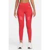 Nike Women's  Pro Sculpt High-waisted 7/8 Leggings In Pink