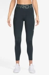 Nike Pro Sculpt High-waisted Pocket 7/8 Leggings In Black