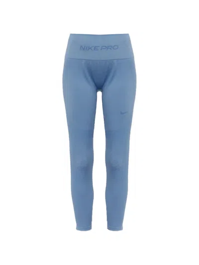 Nike Pro Seamless High-waisted Leggings In Brown