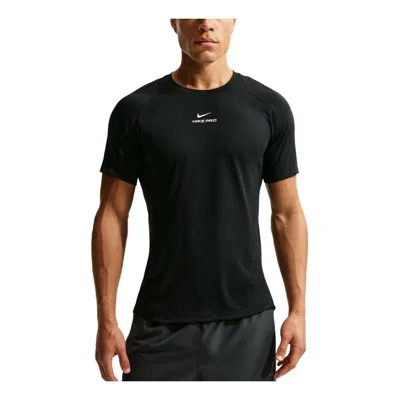 Nike Men's  Pro Training Dri-fit Adv Short-sleeve Top In Black