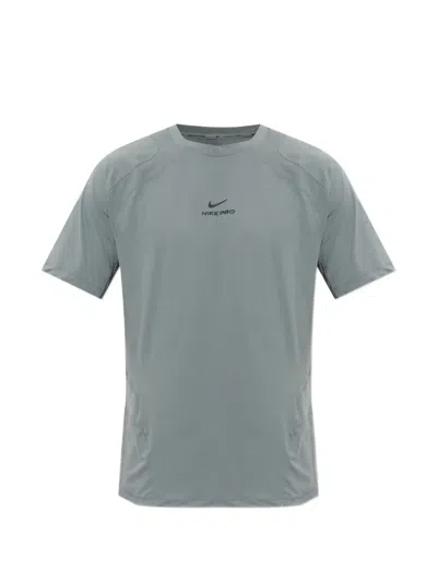 Nike Pro Training Dri-fit Adv Short-sleeve Top In Gray