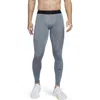 Nike Men's Pro Warm Training Tights In Smoke Grey/black