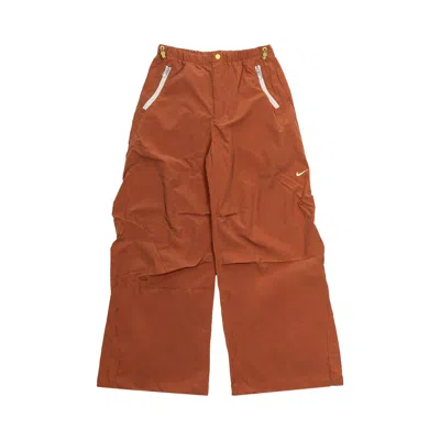 Pre-owned Nike Project F.r.o.g. Parachute Pants 'dark Russet/light Lemon Twist' | Brown | Men's Size Xl