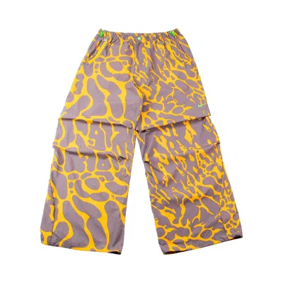 Pre-owned Nike Project F.r.o.g. Parachute Pants 'sundial/taupe Grey/green Strike' | Yellow | Men's Size Xl