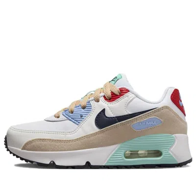 Nike (ps) Air Max 90 Leather Se 'patches' In Multi