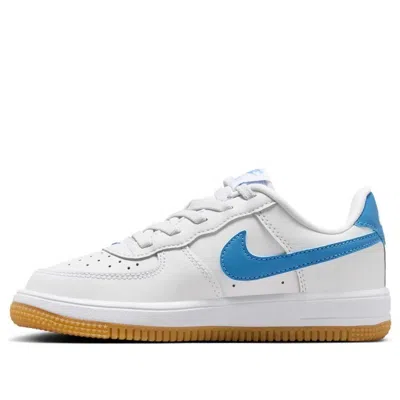 Nike (ps)  Air Force 1 Low Easyon 'white Gum Light Brown Blue Beyond'