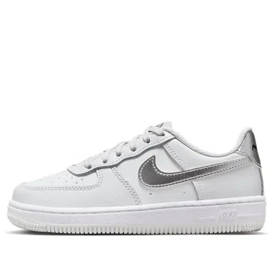Nike (ps)  Air Force 1 Low Martian 'white Silver'