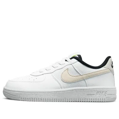 Nike (ps)  Air Force 1 Low Skate Shoes 'white Yellow' In Multi