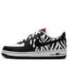Nike (ps)  Air Force 1 Low 'zebra' In Black