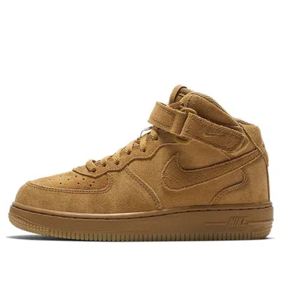Nike (ps)  Air Force 1 Mid Lv8 'wheat' In Brown