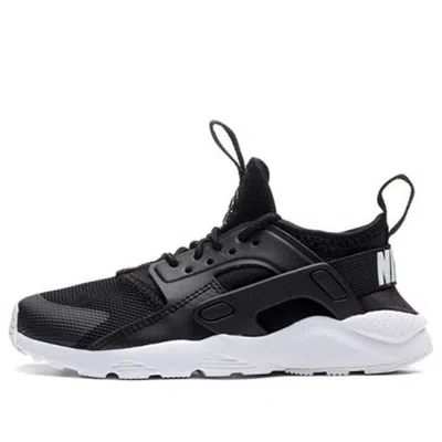 Nike (ps)  Air Huarache Run Ultra 'black White Sole' In Multi