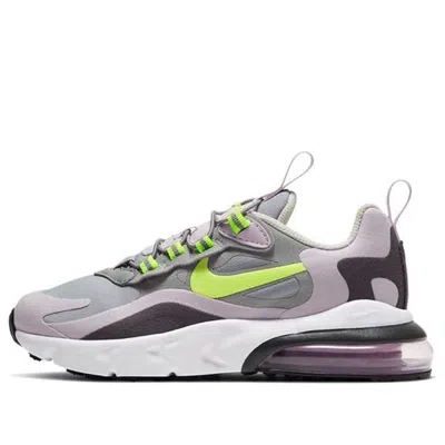 Nike (ps)  Air Max 270 React 'particle Grey Lemon' In Gray