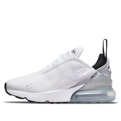 Nike (ps)  Air Max 270 'white Metallic Silver'