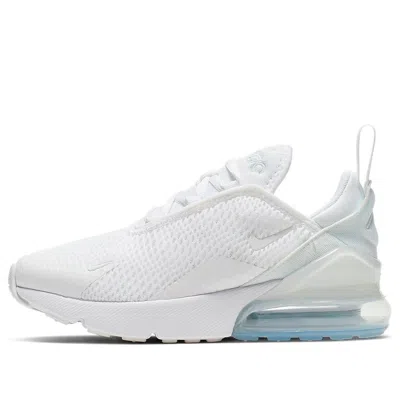 Nike (ps)  Air Max 270 'white Silver'