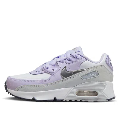 Nike (ps)  Air Max 90 Leather 'violet Frost' In White