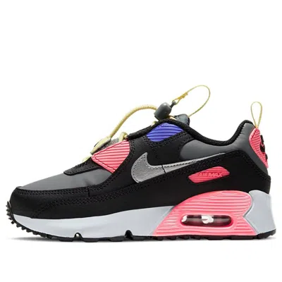 Nike (ps)  Air Max 90 Toggle 'smoke Grey Sunset Pulse' In Black