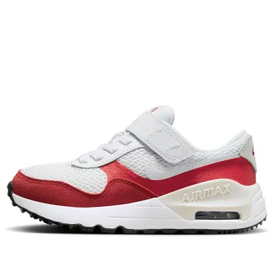 Nike (ps)  Air Max Systm Shoes 'white University Red'