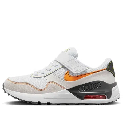 Nike (ps)  Air Max Systm Shoes 'white Vivid Orange'