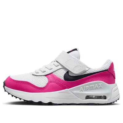Nike (ps)  Air Max Systm 'white Fierce Pink'