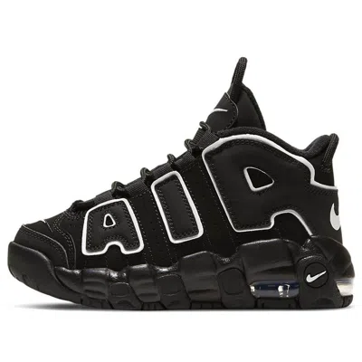 Nike (ps)  Air More Uptempo 'black White'