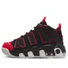 Nike (ps)  Air More Uptempo 'red Toe' In Black