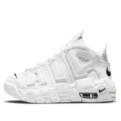 Nike (ps)  Air More Uptempo 'white Midnight Navy'