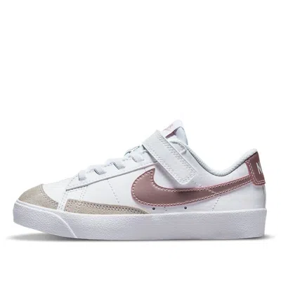 Nike (ps)  Blazer Low '77 'white Pink Glaze'