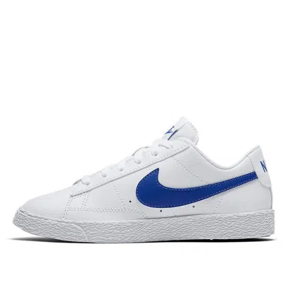 Nike (ps)  Blazer Low White/blue