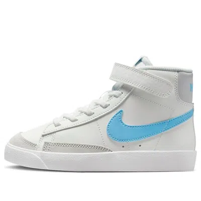 Nike (ps)  Blazer Mid '77 'white Blue'