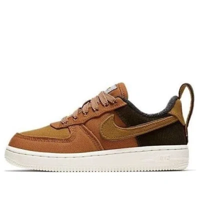 Nike (ps)  Carhartt Wip X Force 1 Low Premium 'ale Brown'