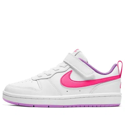 Nike (ps)  Court Borough Low 2 'bright Pink Purple'