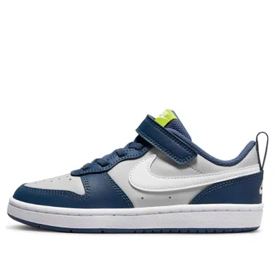 Nike (ps)  Court Borough Low 2 'grey Fog Mystic Navy'