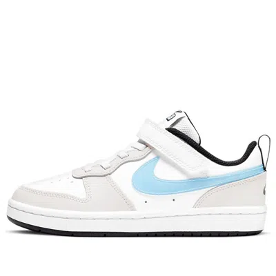 Nike (ps)  Court Borough Low 2 Ksa 'gray White Blue'