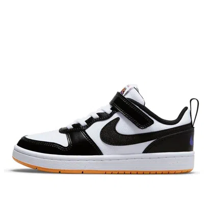 Nike (ps)  Court Borough Low 2 Se 'white Kumquat Black'