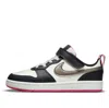 Nike (ps)  Court Borough Low 2 Se 'white Pink Prime Metallic Pewter'