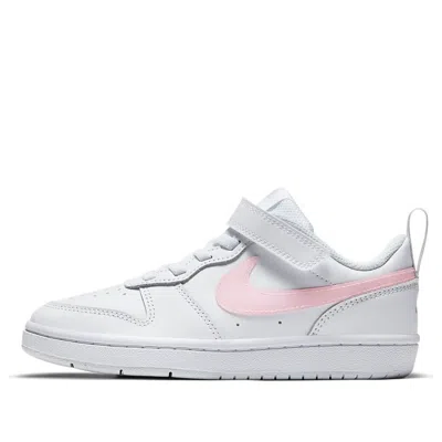 Nike (ps)  Court Borough Low 2 'white Arctic Punch'