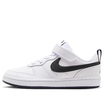 Nike (ps)  Court Borough Low 2 'white Black'