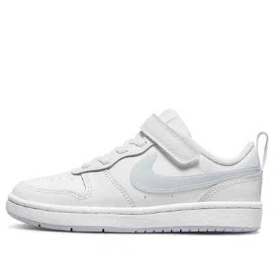 Nike (ps)  Court Borough Low 2 'white Blue'