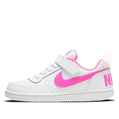 Nike (ps)  Court Borough Low 'pink Blue'