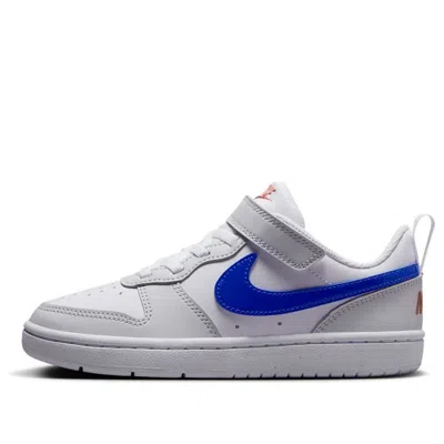 Nike (ps)  Court Borough Low Recraft Low 'white Blue'