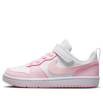 Nike (ps)  Court Borough Low Recraft 'pink Foam White'